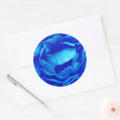 Blue Rose Sticker - Anpassbar (Umschlag)