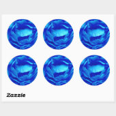 Blue Rose Sticker - Anpassbar (Blatt)