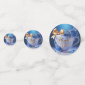 Blue Rose Teacup, Thank You, Konfetti (Vorderseiten)