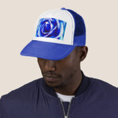 Blue Rose_ Truckerkappe (Beispiel)