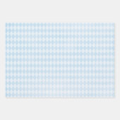 Blue Rose und Harlequin und Butterfly Gift Wrap Geschenkpapier Set (Vorderseite)