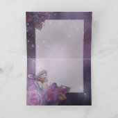 Blue Rose Unicorn Designer Card Karte (Innenseite)