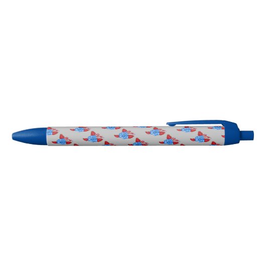 Blue Rose Writing Pen Kugelschreiber (Oberseite)
