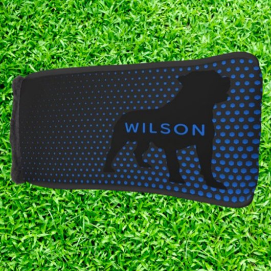 BLUE Rottweiler PUTTER Golf Headcover