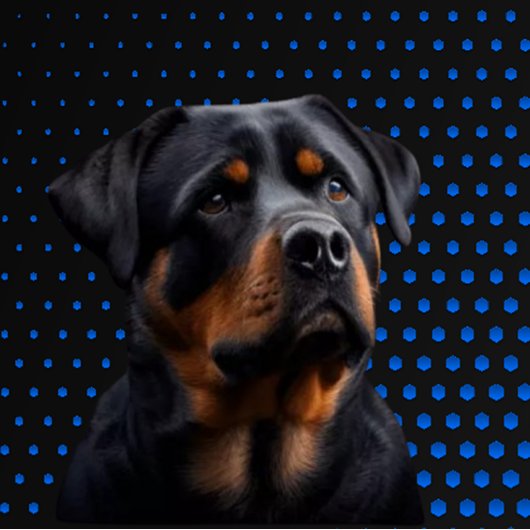  BLUE Rottweiler PUTTER Golf Headcover