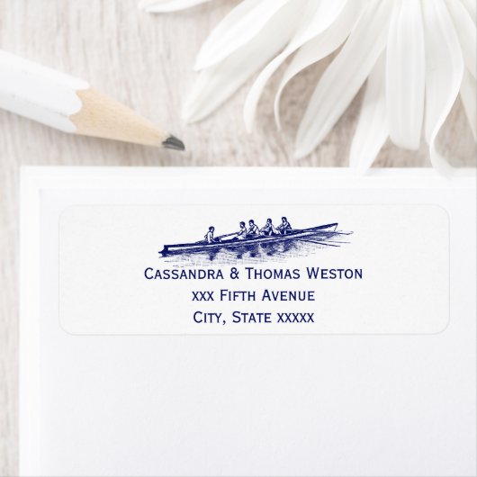 Blue Rowers Crew Team Wassersport (Insitu)