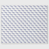 Blue Rowers Crew Team Water Sports #3 Geschenkpapier (Flach)