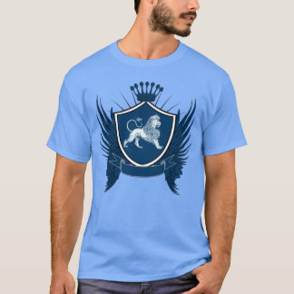 Blue Royal Creast mit Löwe T-Shirt