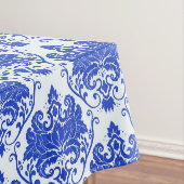 Blue Royal Damask Tischdecke (Beispiel)