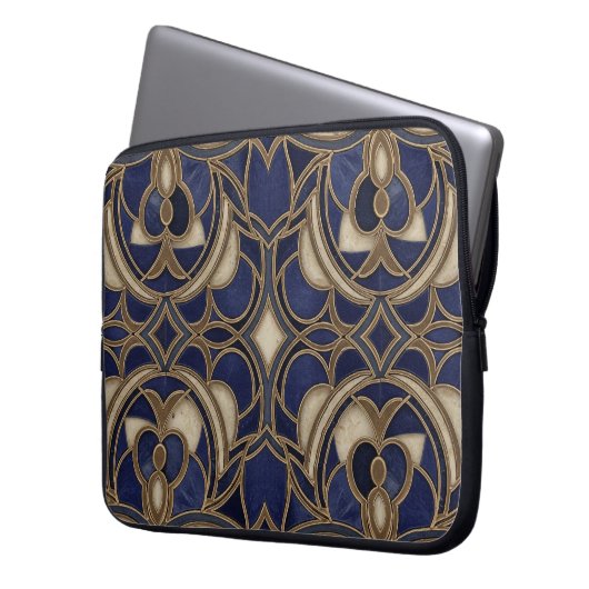 blue royal laptopschutzhülle (Vorderseite Links)