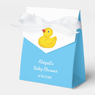 Blue Rubber Duck Baby Duck Personalisiert Geschenkschachtel