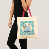 Blue Rubber Duck Tote Bag Tragetasche (Vorderseite (Produkt))