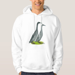 Blue Runner Ducks Hoodie