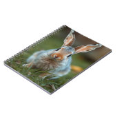 Blue Russian Bunny, Notizblock (Linke Seite)
