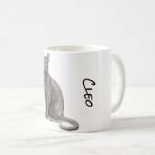 Blue Russian Feline Kaffeetasse (VorderseiteRechts)