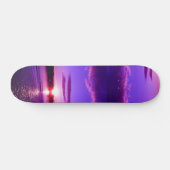 Blue Russian Sunset Skateboard (Horizontal)