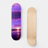 Blue Russian Sunset Skateboard (Vorderseite)