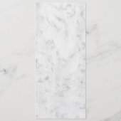 Blue Rustic Anchor Wedding Menu Menükarte (Rückseite)