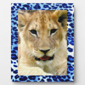 Blue Safari Fotoplatte (Vorderseite)