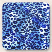 Blue Safari Untersetzer (Vorderseite)
