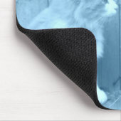 Blue Sahara (Cat) Maus Pad *PERSONALIZE* Mousepad (Ecke)