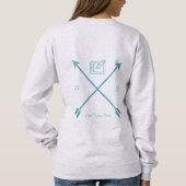 Blue Sahara Studio Sweatshirt (Rückseite)