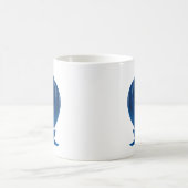 Blue Sailboat Adventure Kaffeetasse (Mittel)