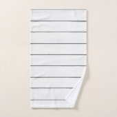 Blue Sailboat Nautic Badetuch Set (Handtuch)