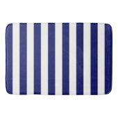 Blue Sailor Stripe (groß) Badematte (Vorderseite)