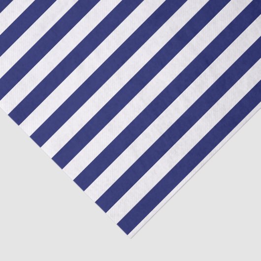 Blue Sailor Stripe (groß) Seidenpapier (Ausschnitt)