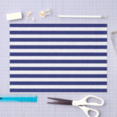 Blue Sailor Stripe (groß) Seidenpapier (Handwerk)