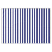 Blue Sailor Stripe (groß) Tischdecke (Vorderseite (Horizontal))
