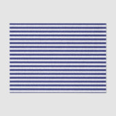 Blue Sailor Stripe (kleiner Maßstab) Seidenpapier (Vorderseite)