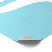 Blue Sale, 18x24 Spring Season Sale Poster (Ecke)