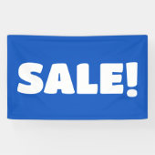 Blue SALE! Banner (Horizontal)