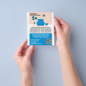 Blue Salon - Möbelgeschäft Vertrieb Flyer (Gruppe)