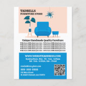 Blue Salon - Möbelgeschäft Vertrieb Flyer (Vorne)