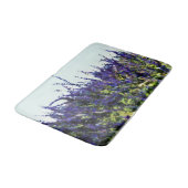 Blue Salvia Art Badematte (Schrägansicht)