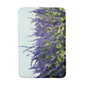Blue Salvia Art Badematte (Vorderseite Vertikal)