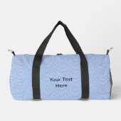 Blue Same Komon Customizable Duffle Bag (Vorderseite)
