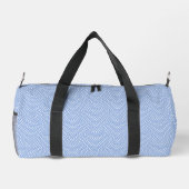 Blue Same Komon Customizable Duffle Bag (Rückseite)