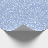 Blue Same Komon Geschenkpapier (Ecke)