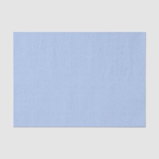 Blue Same Komon (klein) Seidenpapier (Vorderseite)