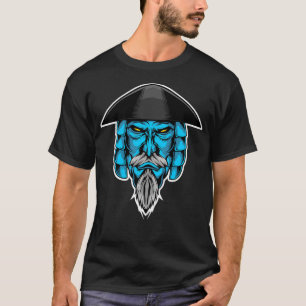 Blue samurai T-Shirt