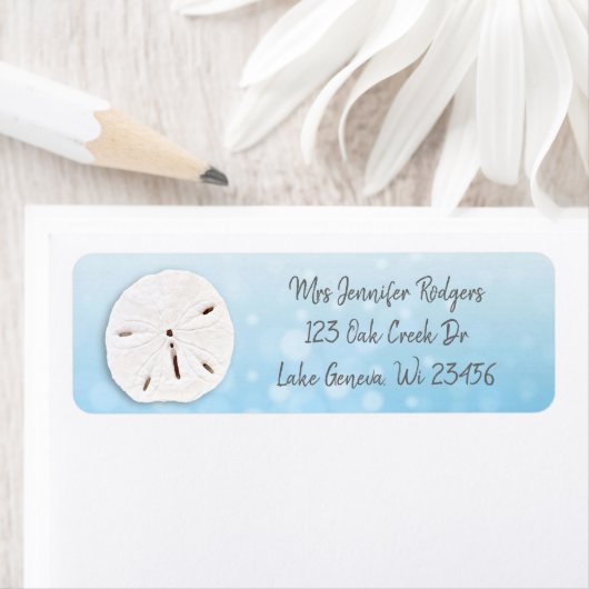 Blue Sand Dollar Beachy (Insitu)