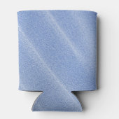 Blue Sand Ripples Personalisiert Cooler Dosenkühler (Rückseite)
