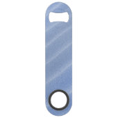 Blue Sand Ripples Personalisiert Steel Flaschenöff Speed Flaschenöffner (Rückseite)