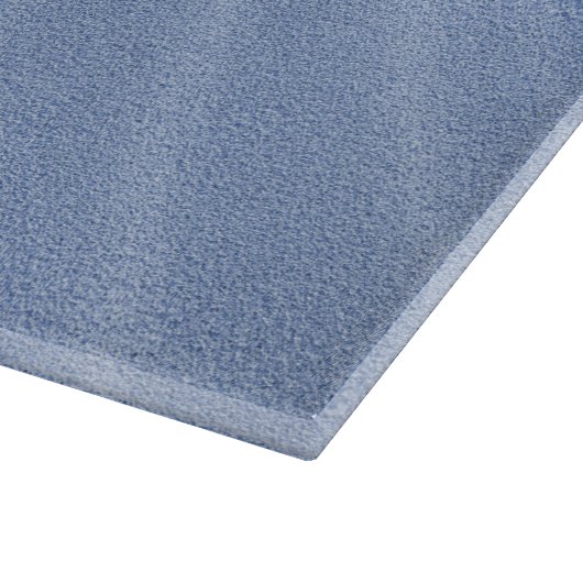 Blue Sand Ripples Personalisiertes Cutting Board Schneidebrett (Ecke)