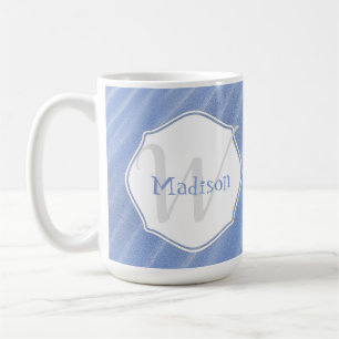 Blue Sand Ripples Persönliche Tasse