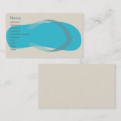 Blue Sandal - Classic Visitenkarte (Vorne/Hinten)